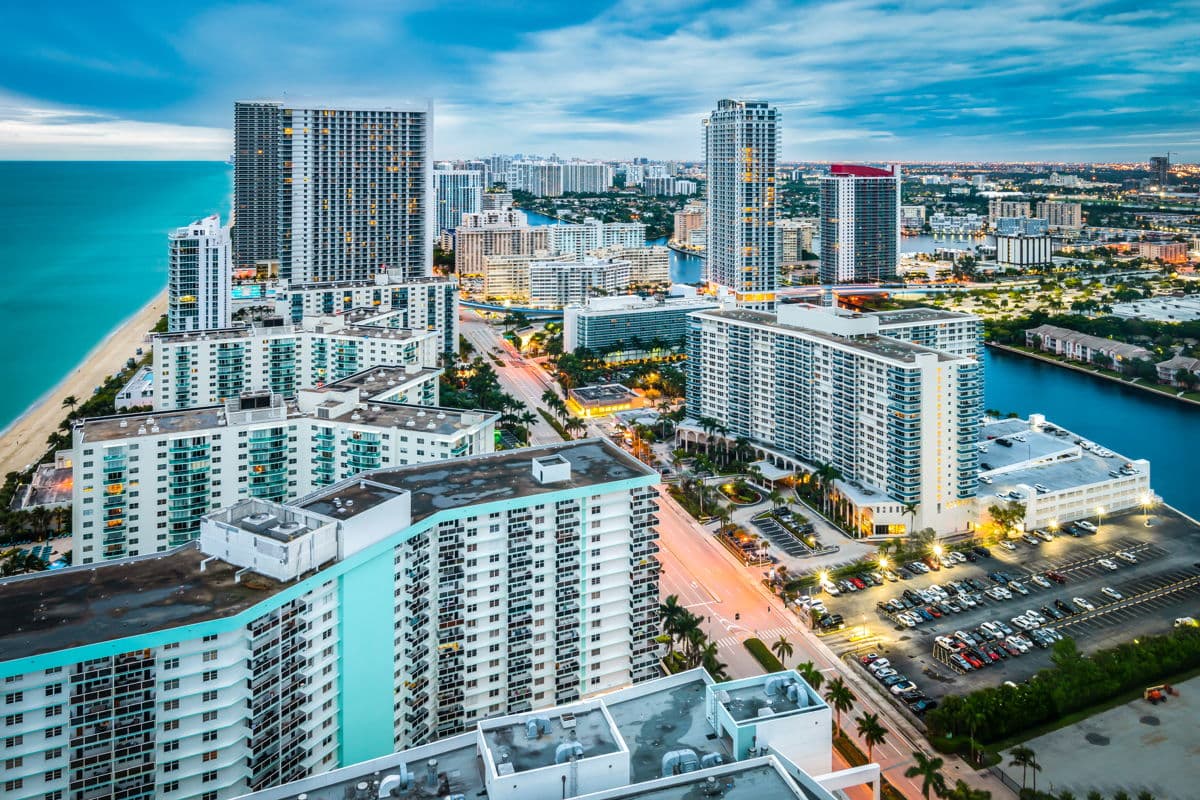 skyview of HOLLYWOOD